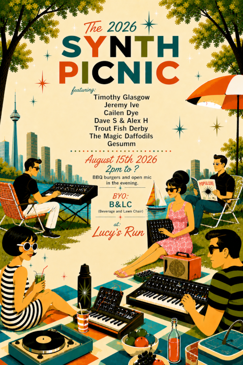 Magic Daffodils at 2026 Synth Picnic, Lucy's Run